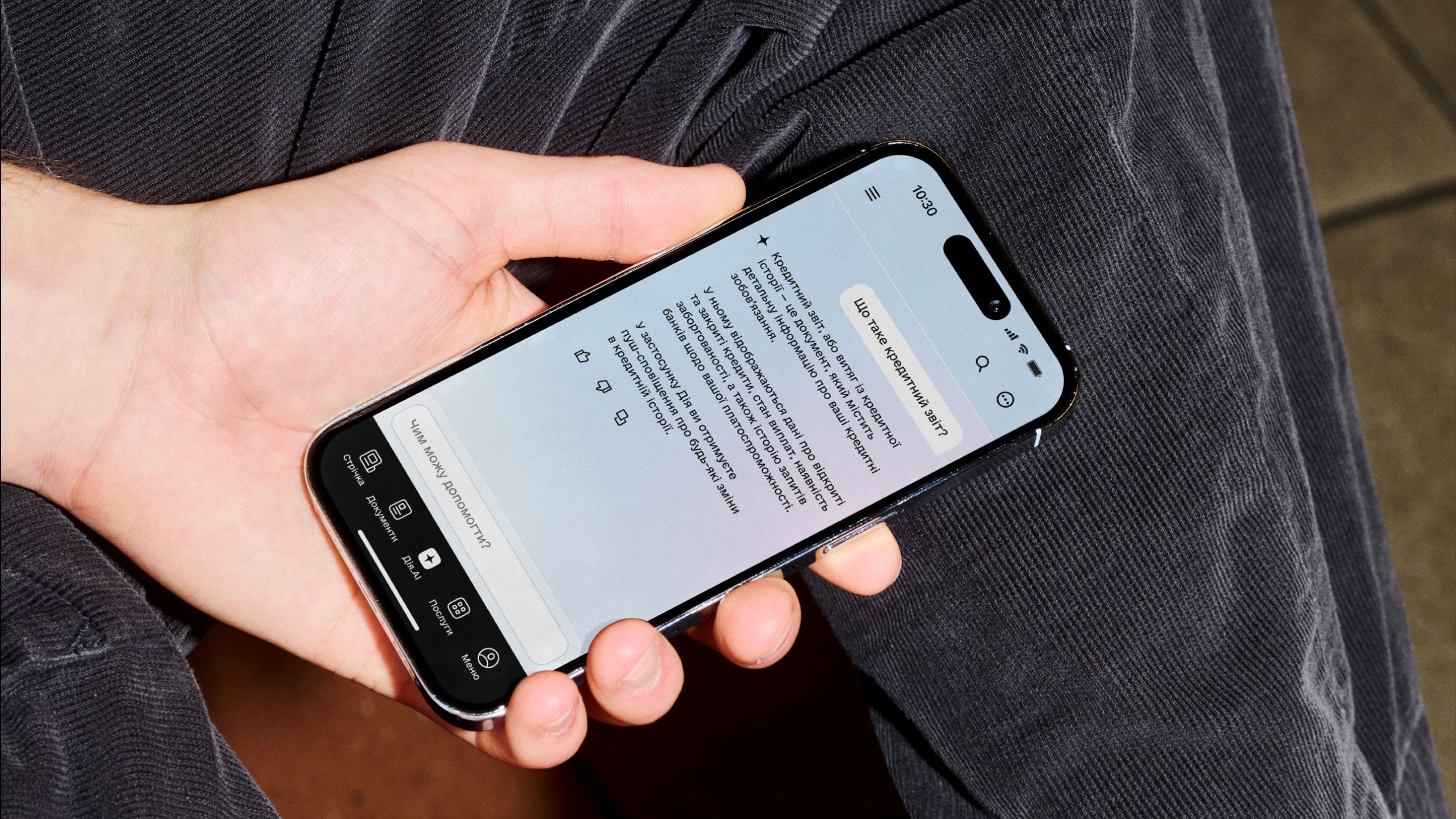 Кредитна історія в один клік: просто попросіть Дія.AI та штучний інтелект зробити все за вас